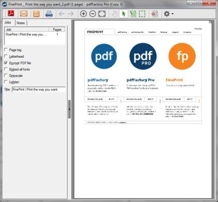 free pdfFactory Pro 8.41 for iphone download